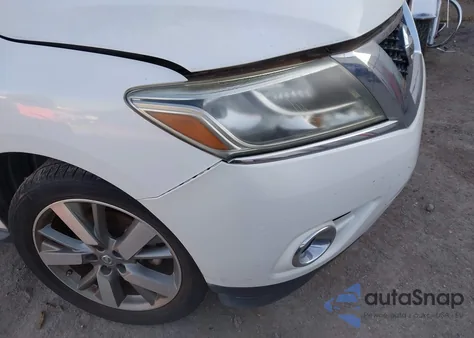2013 Nissan Pathfinder Platinum from USA, damaged, VIN 5N1AR2MN4DC682358